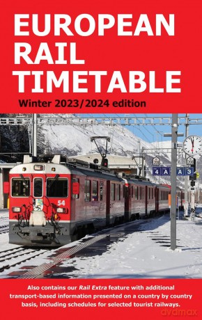 European Rail Timetable Winter 2023/24 - John Potter [KSIĄŻKA]