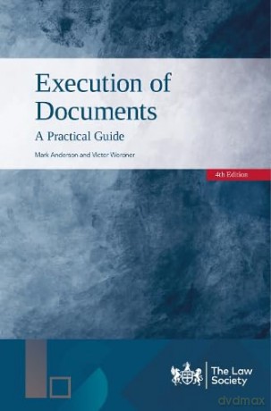 Execution Of Documents - Mark Anderson [KSIĄŻKA]