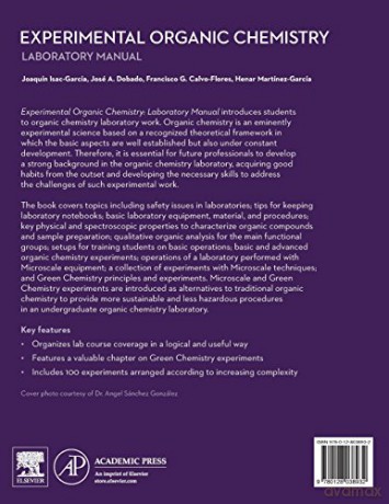 Experimental Organic Chemistry - Joaqu N Isac-Garc A [KSIĄŻKA]