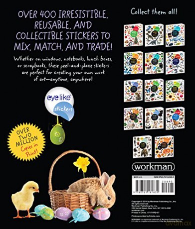Eyelike Stickers Easter - Workman [KSIĄŻKA]