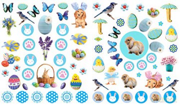 Eyelike Stickers Easter - Workman [KSIĄŻKA]