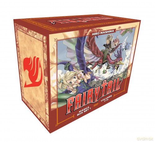 Fairy Tail Manga Box Set 1 - Hiro Mashima [KSIĄŻKA]