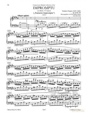 Fantaisieimpromptu In C Sharp Minor - Fr D Ric (Fr Chopin [KSIĄŻKA]