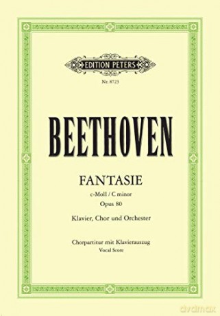 Fantasia In C Minor Op 80 - Ludwig Va Beethoven [KSIĄŻKA]