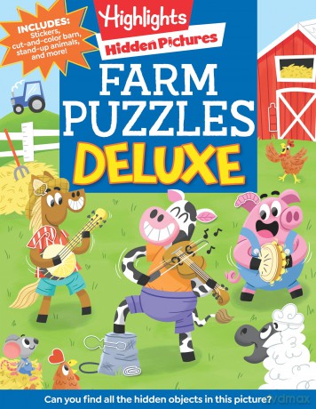 Farm Puzzles Deluxe - Highlights [KSIĄŻKA]