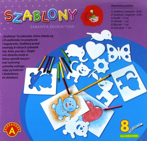 Szablony - Dla dziewczynek [GRA]