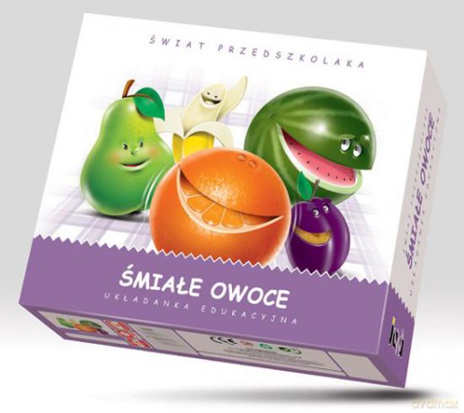 miałe owoce - układanka edukacyjna [GRA]