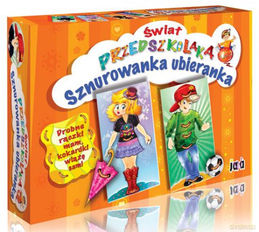wiat przedszkolaka - Sznurowanka ubieranka [GRA]