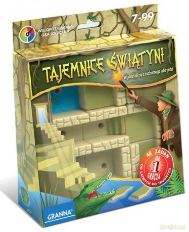 Tajemnice świątyni - układanka logiczna Smart Games [GRA]
