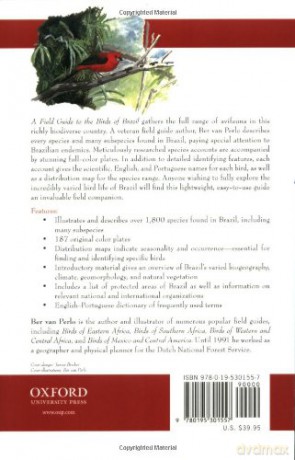 Field Guide To Birds Of Brazil P - Van Perlo [KSIĄŻKA]
