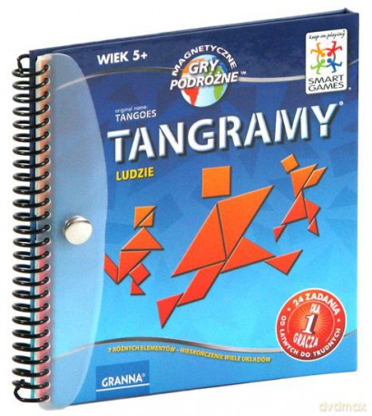 Tangramy: ludzie - magnetyczna gra podróżna [GRA]