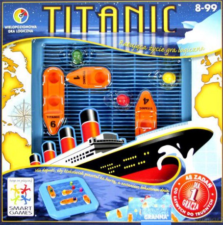 Titanic - układanka logiczna Smart Games [GRA]