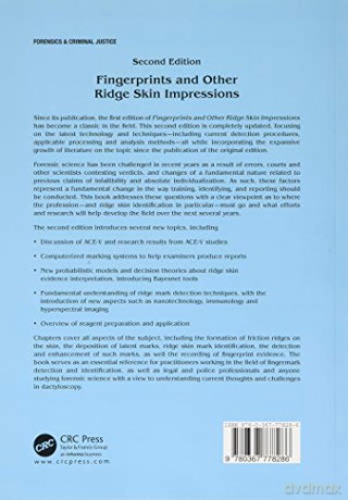 Fingerprints and Other Ridge Skin Impressions (International Forensic Science and Investigation) - Christophe Champod [KSIĄŻKA]