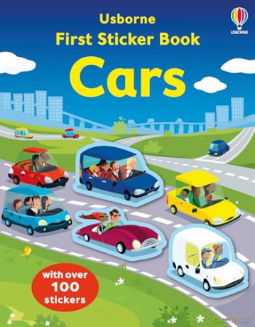 First Sticker Book Cars - Simon Tudhope [KSIĄŻKA]