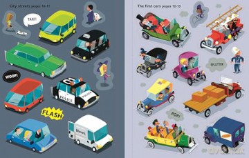 First Sticker Book Cars - Simon Tudhope [KSIĄŻKA]
