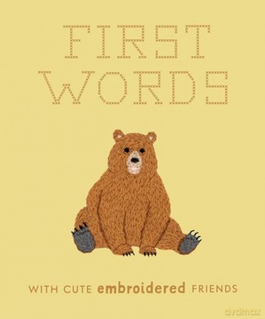 First Words/Cute Embroidered Friends - Libby Moore [KSIĄŻKA]