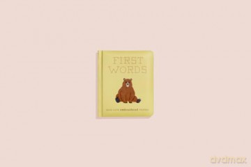 First Words/Cute Embroidered Friends - Libby Moore [KSIĄŻKA]
