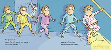Five Little Monkeys Lookin - Christelow Eileen [KSIĄŻKA]