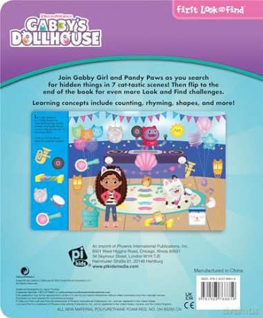 Flf Midi Gabbys Dollhouse - Unknown [KSIĄŻKA]