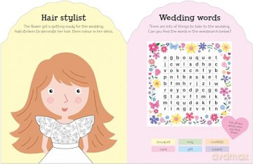 Flower Girl Sticker Friends - Priddy Roger [KSIĄŻKA]