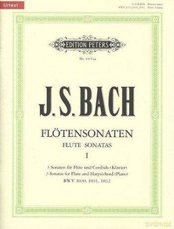 Flute Sonatas Vol 1 Bwv 1030 To 1032 - Johann Sebasti Bach [KSIĄŻKA]