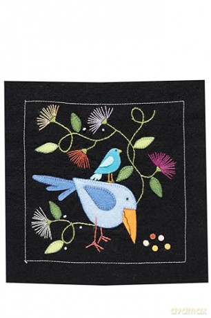 Folk Art Garden Applique Sampler - Erica Kaprow [KSIĄŻKA]