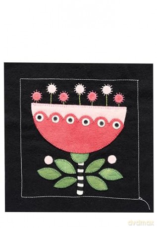 Folk Art Garden Applique Sampler - Erica Kaprow [KSIĄŻKA]