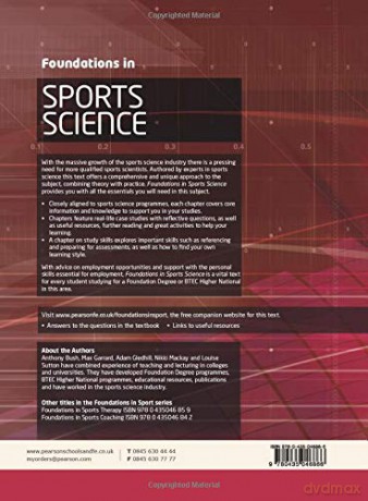 Foundations In Sports Science - Bush Anthony [KSIĄŻKA]