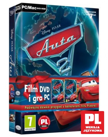 Auta 2 (Disney) [DVD]+[GRA PC]