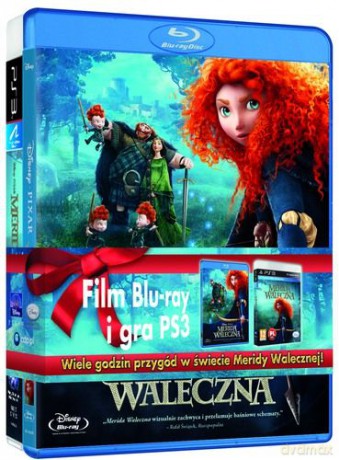 Merida Waleczna (Disney) [Blu-Ray]+[GRA PS3]