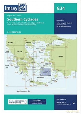 G34 Southern Cyclades East Sheet [KSIĄŻKA]