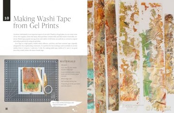 Gel Plate Printing For Mixed-Media Art - Robyn Mcclendon [KSIĄŻKA]