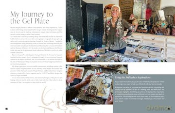 Gel Plate Printing For Mixed-Media Art - Robyn Mcclendon [KSIĄŻKA]