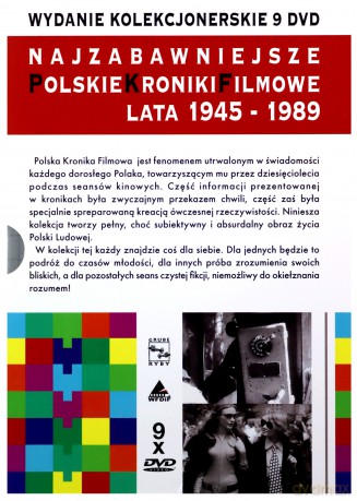 Najzabawniejsze Polskie Kroniki Filmowe Lata 1945-1989 [BOX] [9DVD]