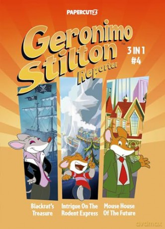 Geronimo Stilton Reporter 3in1 Vol 4 - Geronimo Stilton [KSIĄŻKA]