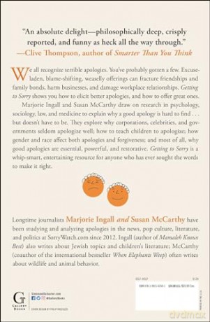 Getting To Sorry - Marjorie Ingall [KSIĄŻKA]