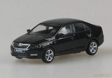 Abrex Skoda Rapid (black Magic) [ZABAWKA]