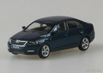 Abrex Skoda Rapid (lava Blue Metallic) [ZABAWKA]