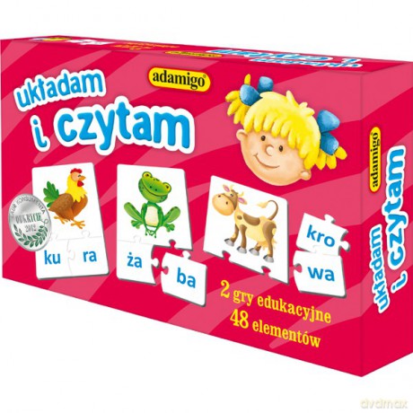 Adamigo Gra Układam I Czytam [GRA]