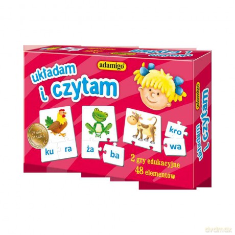 Adamigo Gra Układam I Czytam [GRA]