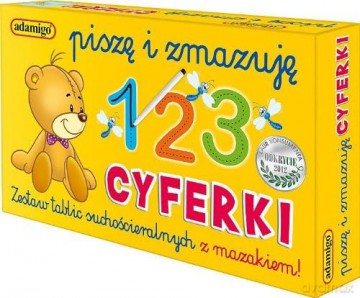 Adamigo Zest. Piszę I Zmazuję Cyferki [ZABAWKA]
