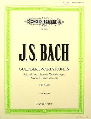 Goldberg Variations Bwv 988 - Johann Sebasti Bach [KSIĄŻKA]