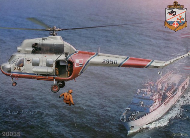 Aeroplast Pzl Mi2 Śmigłowiec Morski [ZABAWKA]
