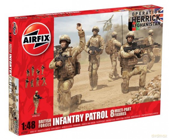 Airfix British Forces Infantry Patrol [ZABAWKA]