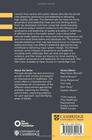 Governance And Leadership - Fulop Naomi J. [KSIĄŻKA]