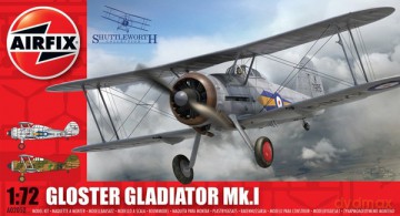 Airfix Gloster Gladiator Mk.I [ZABAWKA]