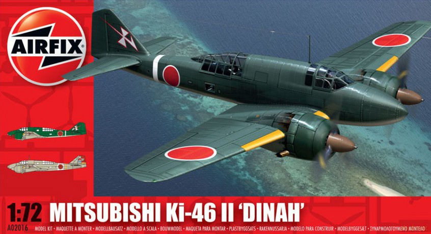 Airfix Mitsubishi Ki46 Ii Dinah [ZABAWKA]