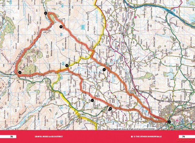 Gravel Rides Lake District - Andrew Barlow [KSIĄŻKA]