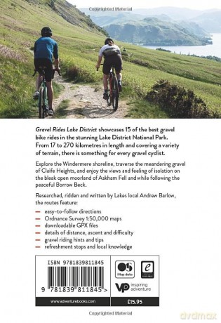 Gravel Rides Lake District - Andrew Barlow [KSIĄŻKA]