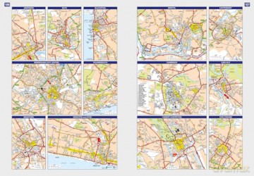 Great Britain/N Ireland A-Z Rd Atlas 25 - A-Z Maps [KSIĄŻKA]